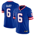 New York Giants Jaxson Dart Nike Royal Legacy Vapor Untouchable Stitched Limited Jersey