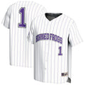 GameDay Greats White TCU Horned Frogs Lightweight Collegiate Baseball Fashion Jersey