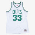 Boston Celtics Mitchell & Ness Swingman Jersey Home Larry Bird 1985-86