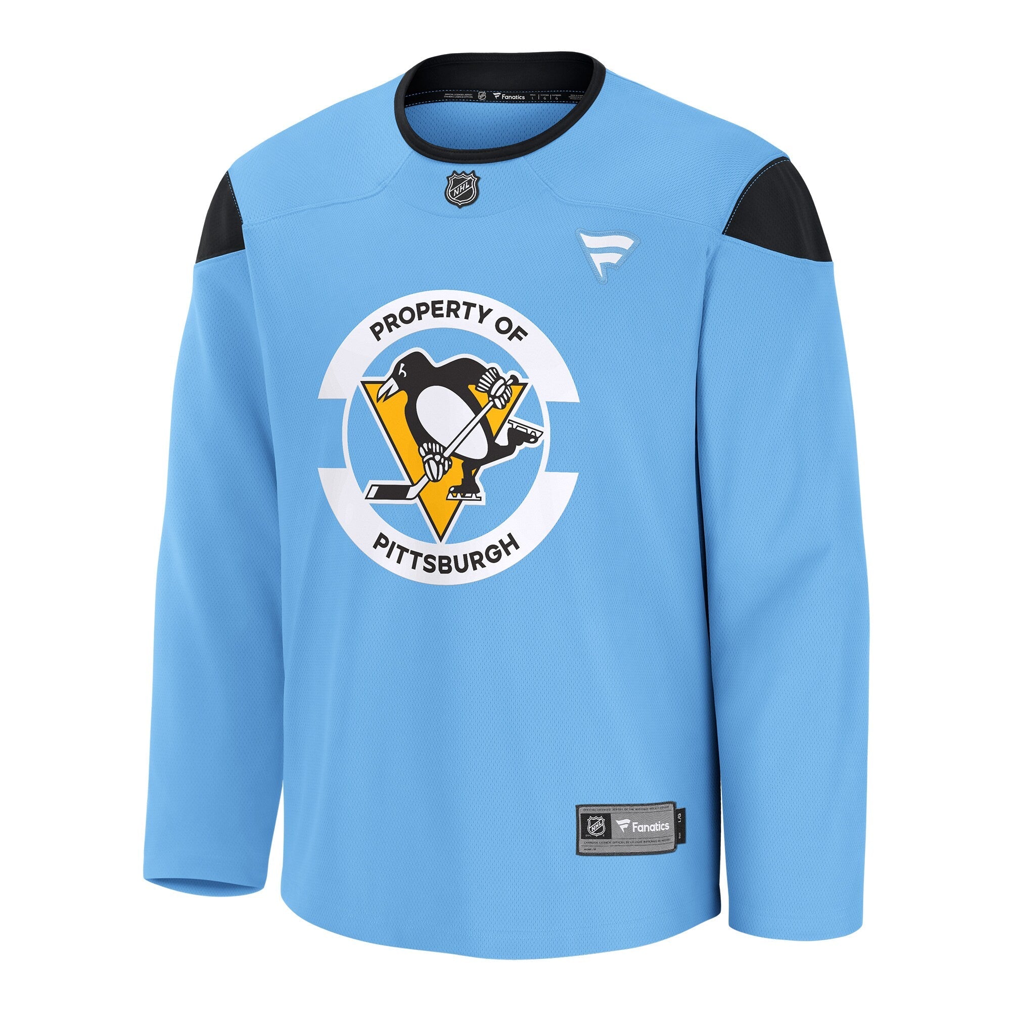 Pittsburgh Penguins Fanatics Blue Practice Jersey