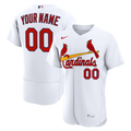 St. Louis Cardinals Nike White Home Authentic Custom Jersey