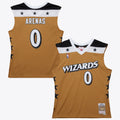 Washington Wizards Mitchell & Ness Gilbert Arenas 2006 Authentic Jersey - Gold