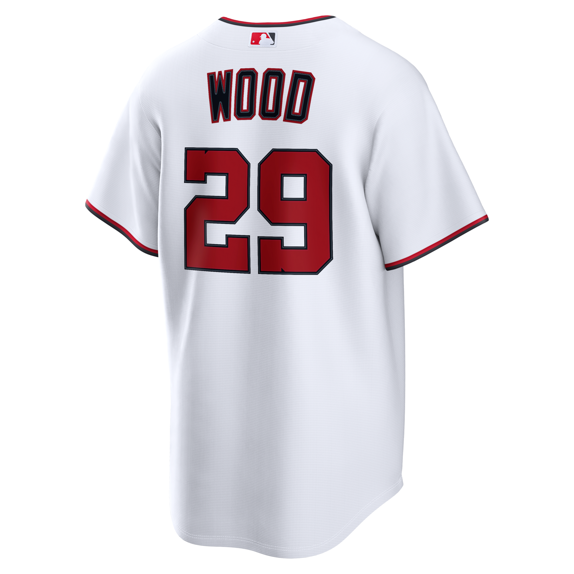 Washington Nationals James Wood Nike White Home Replica Jersey