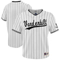 GameDay Greats White Vanderbilt Commodores Lightweight Collegiate Baseball Fashion Jersey