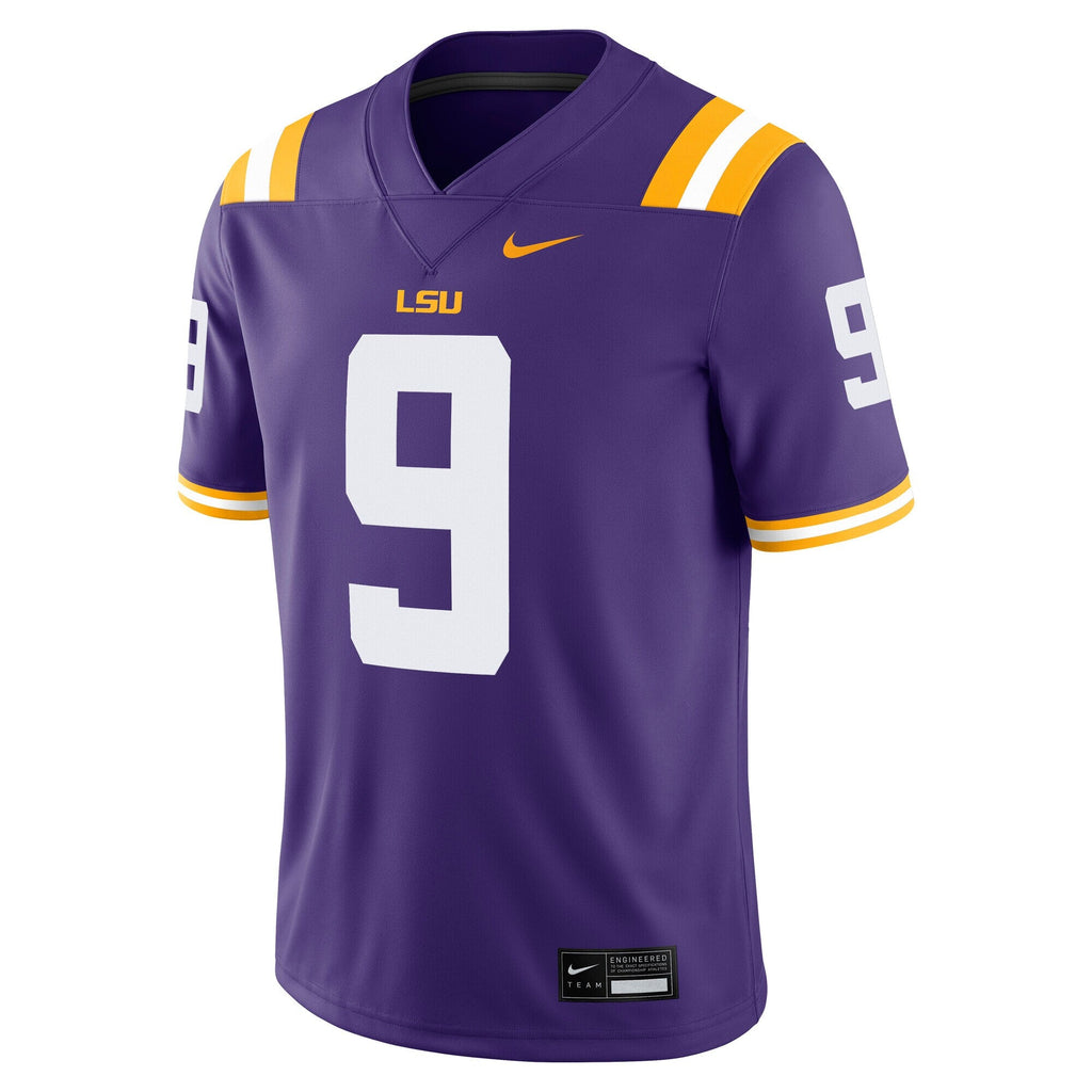Nike Joe Burrow Purple LSU Tigers Alumni Game Jersey