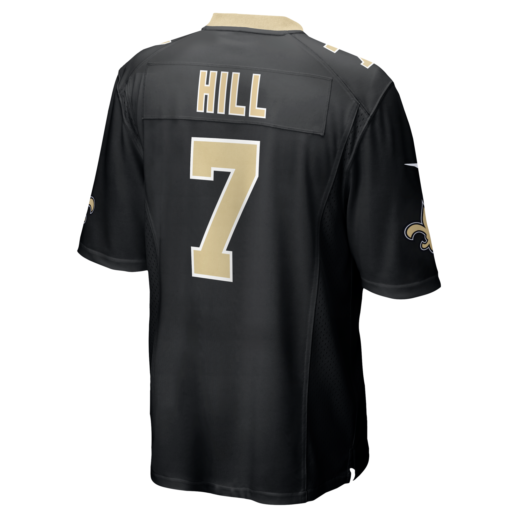 New Orleans Saints Taysom Hill Nike Black Game Jersey