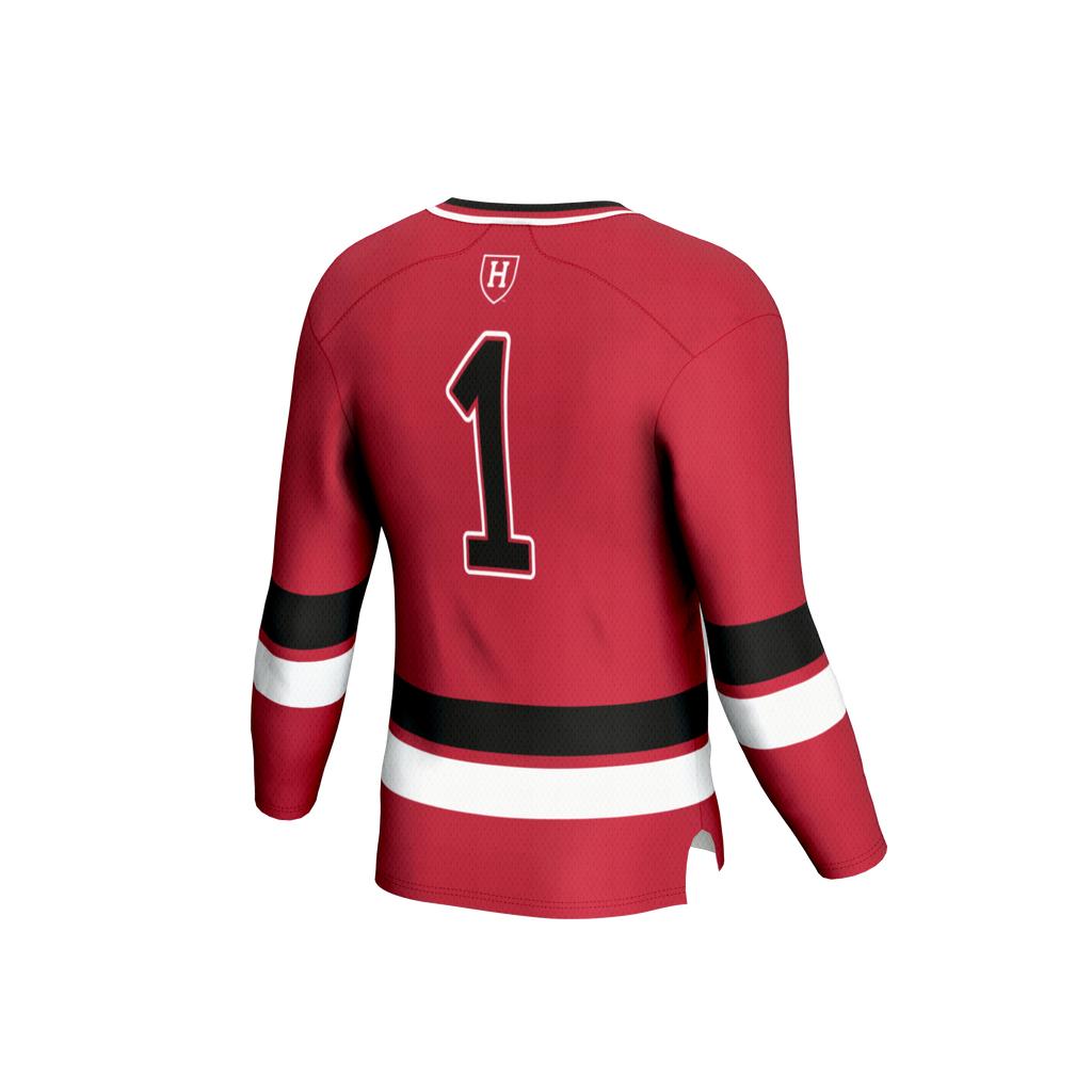 GameDay Greats Crimson Harvard Crimson Lightweight Hockey Team Fashion Jersey