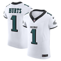 Philadelphia Eagles Jalen Hurts Nike White Vapor F.U.S.E. Elite Jersey