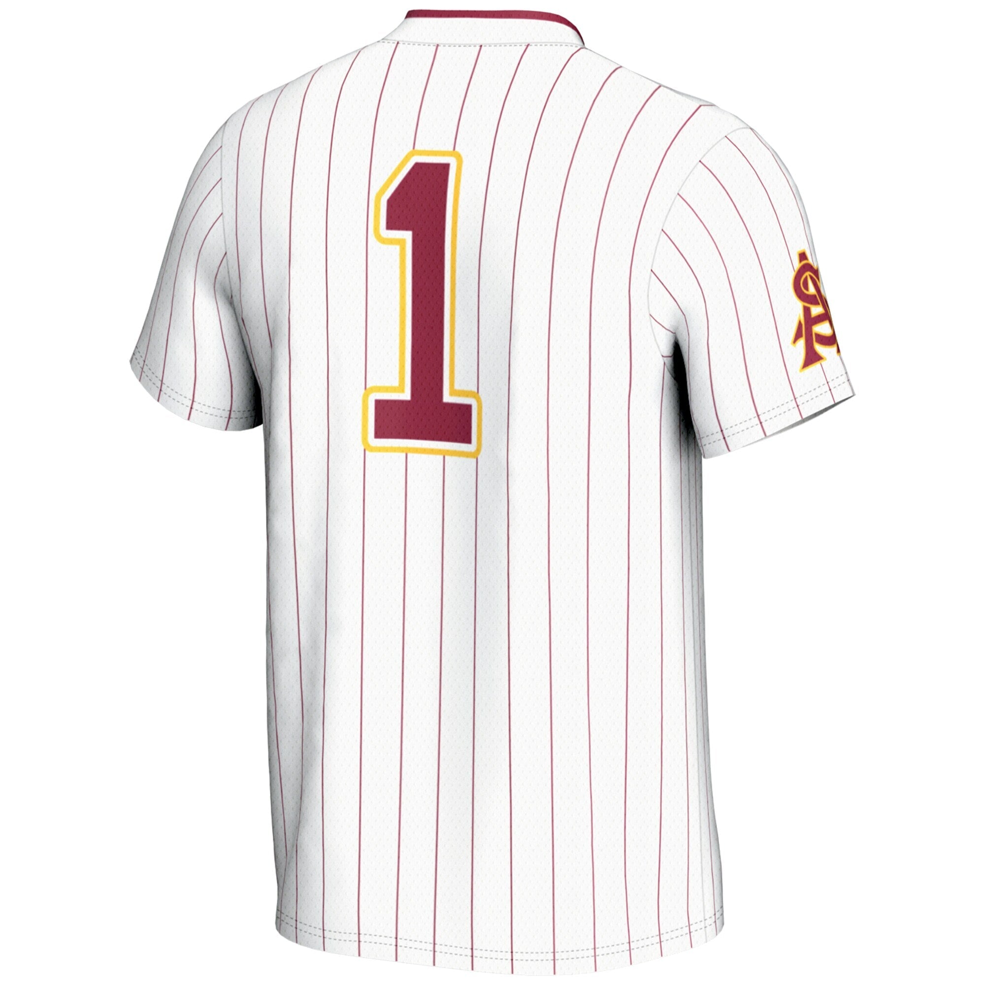 GameDay Greats #1 White Arizona State Sun Devils Lightweight Softball Jersey