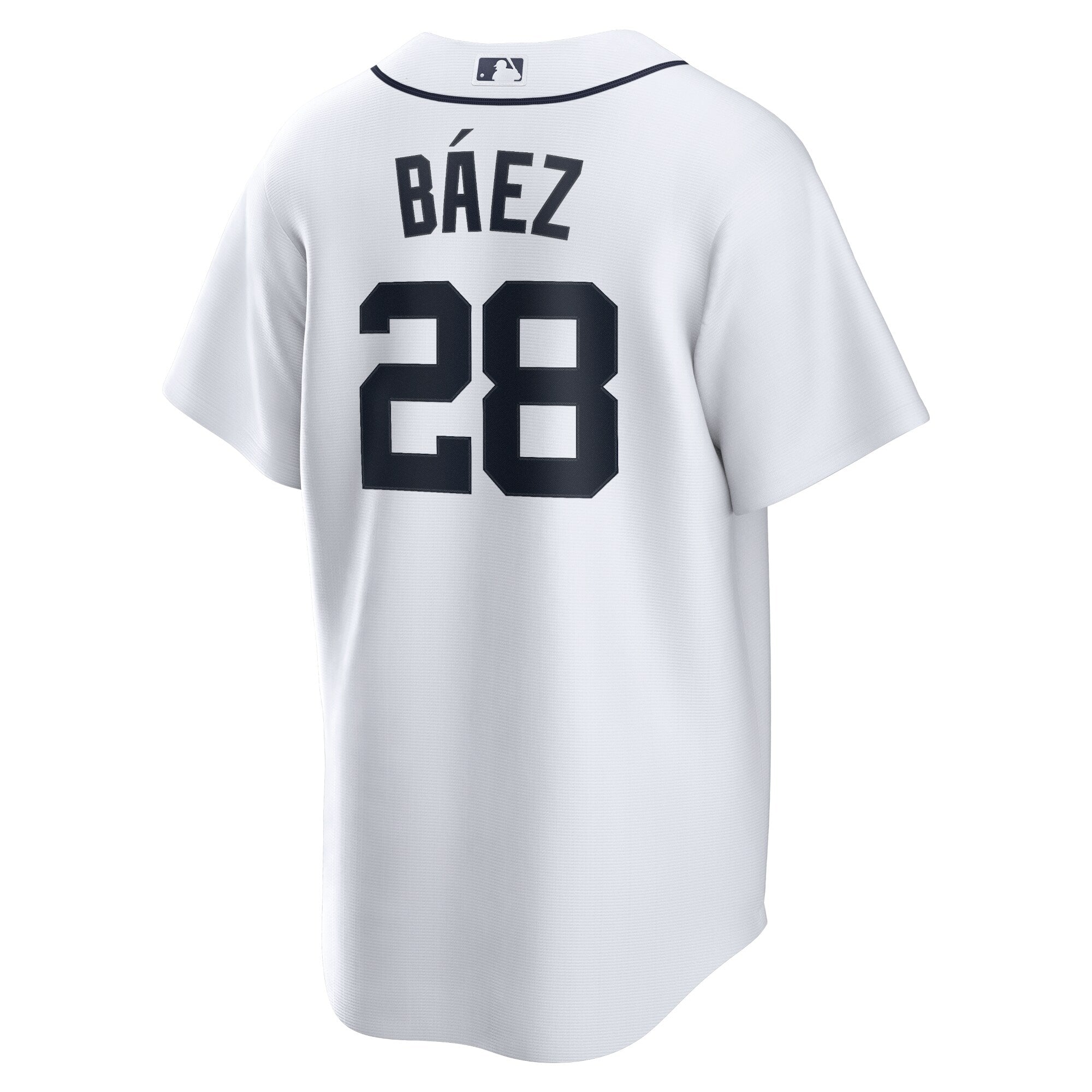 Detroit Tigers Javier Baez Nike White Home Replica Player Jersey