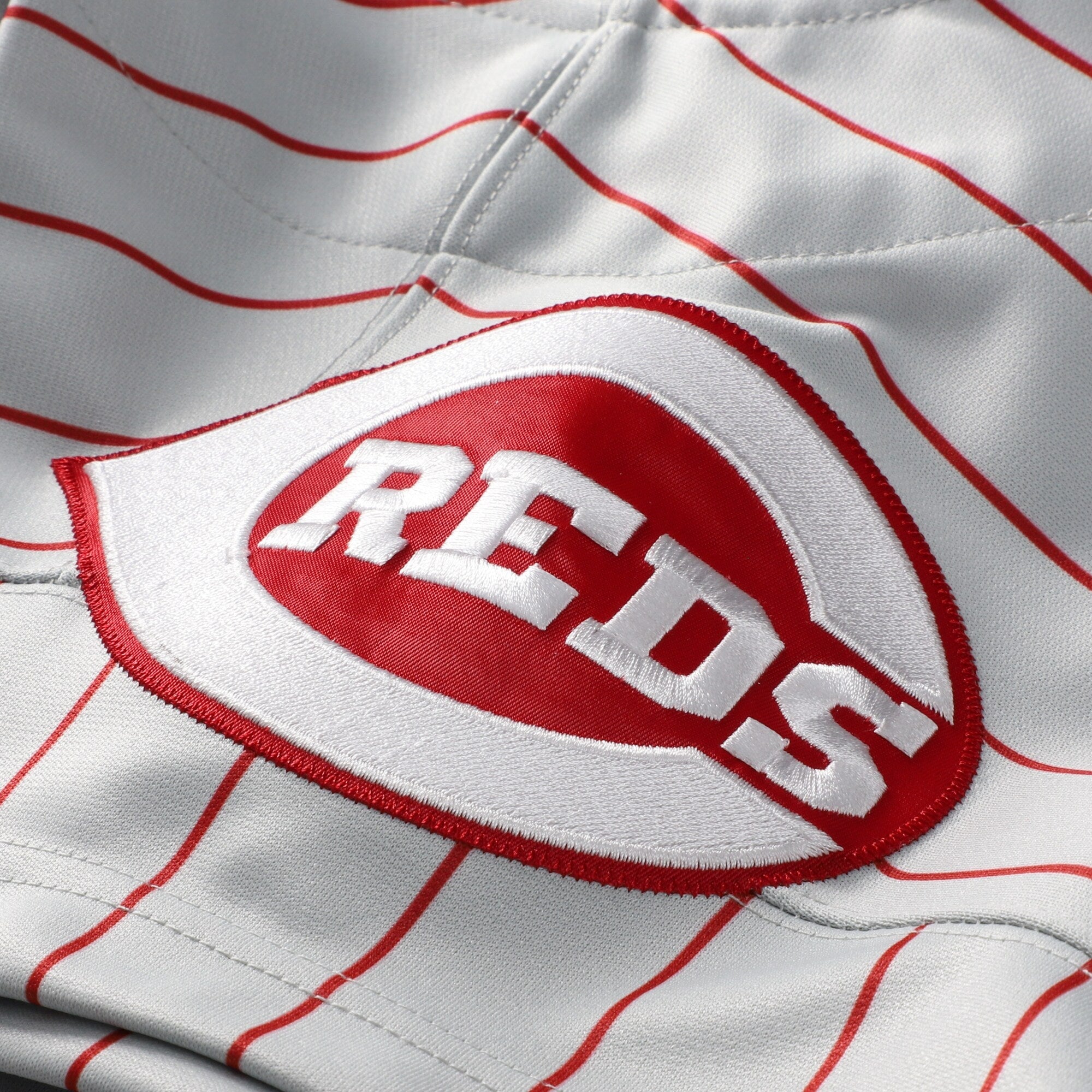 Cincinnati Reds Deion Sanders Mitchell & Ness Gray 1997 Authentic Jersey
