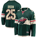 Minnesota Wild Jonas Brodin Fanatics Green Breakaway Jersey