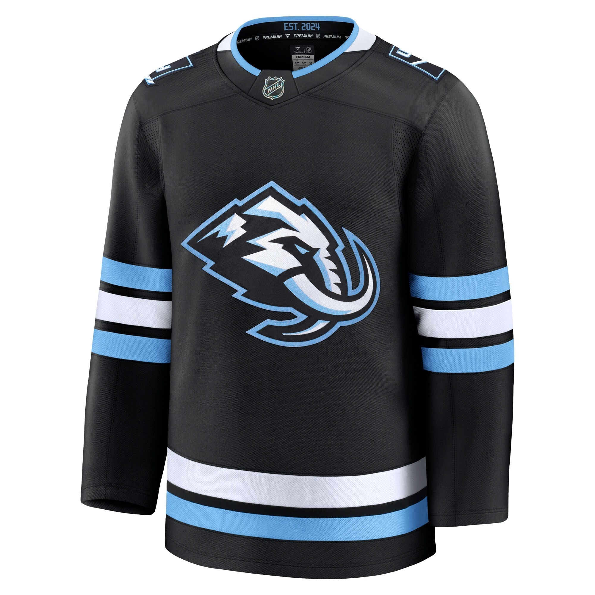 Utah Mammoth Fanatics Black Home Premium Jersey
