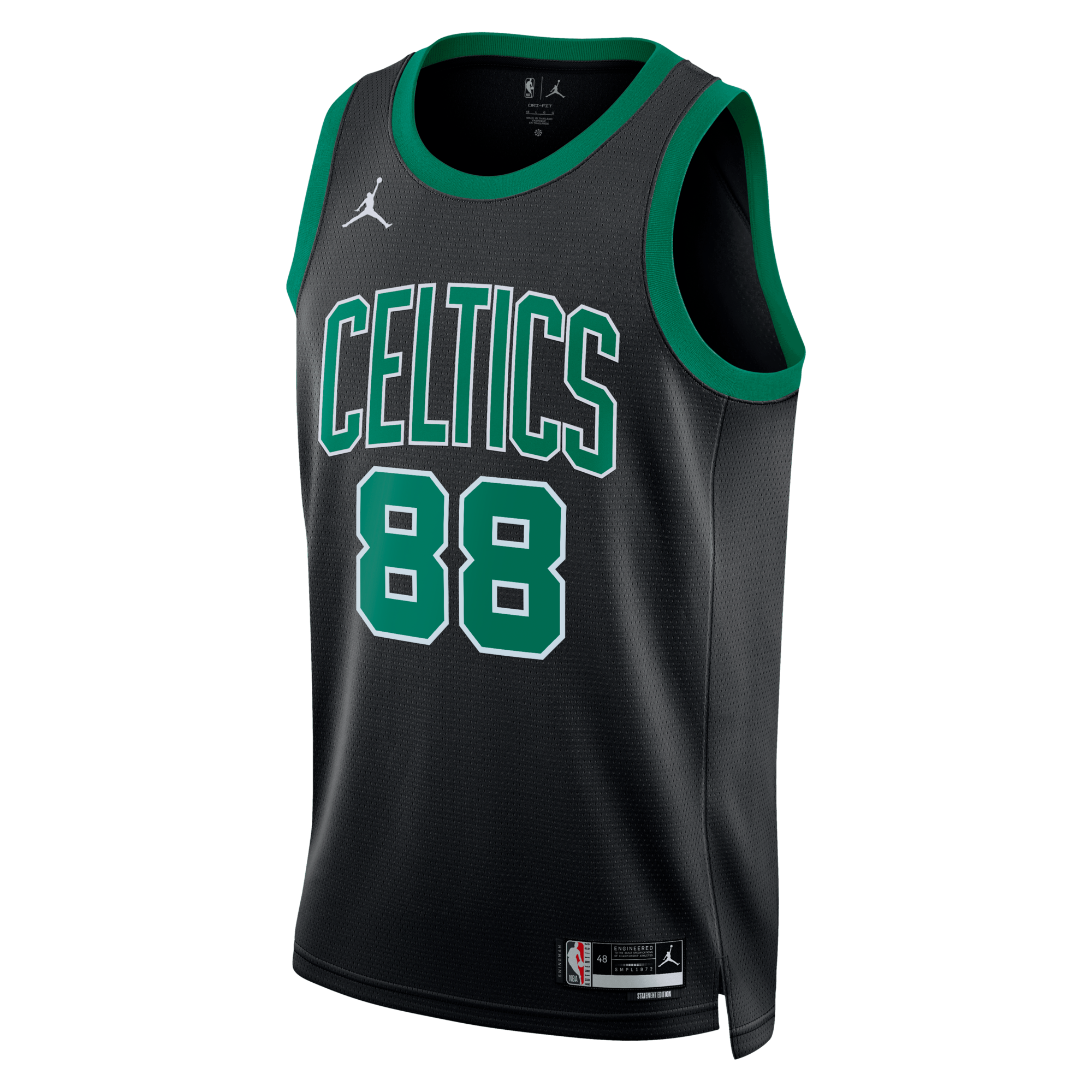 Boston Celtics Jordan Brand Statement Edition Swingman Jersey - Black - Neemias Queta