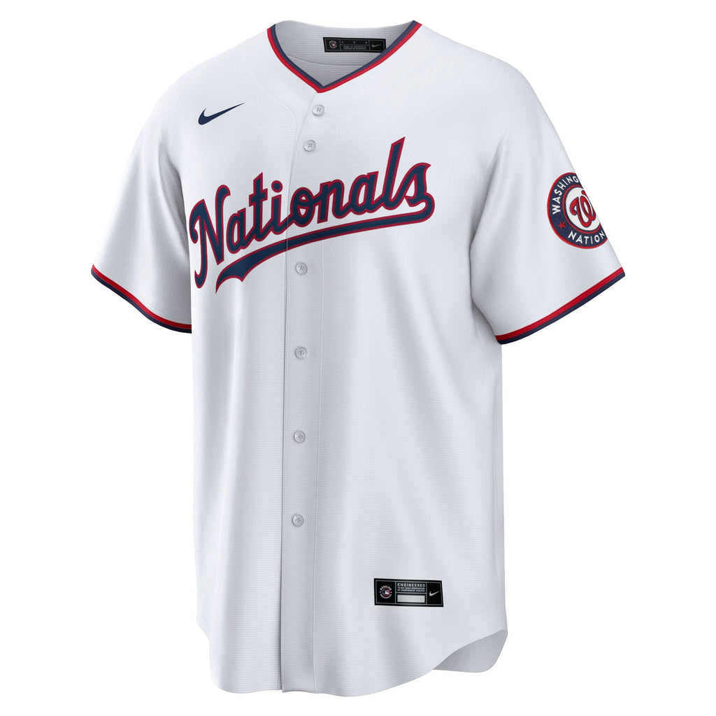 Washington Nationals Nike White Home Blank Replica Jersey