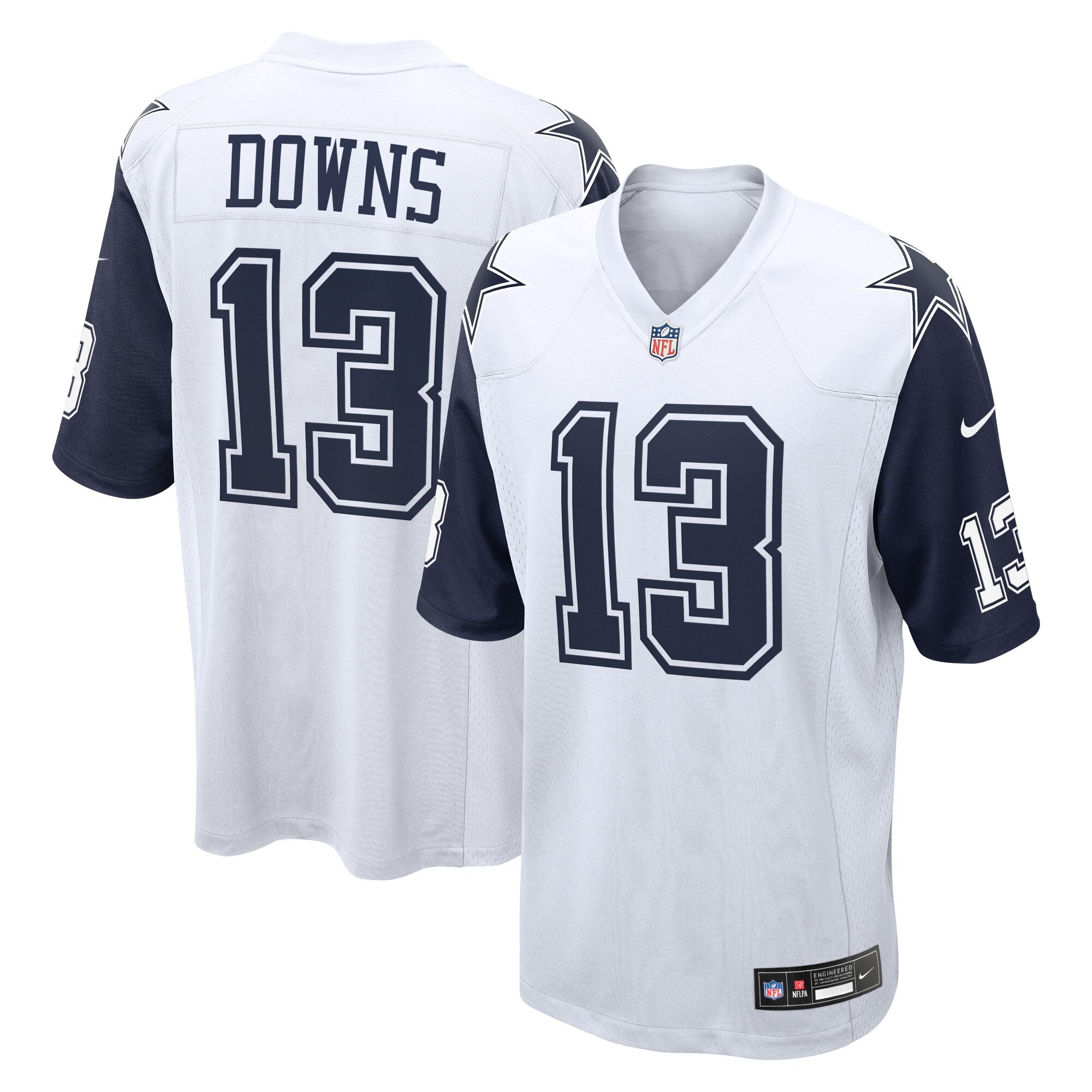 Dallas Cowboys Caleb Downs Nike White Alternate Game Jersey