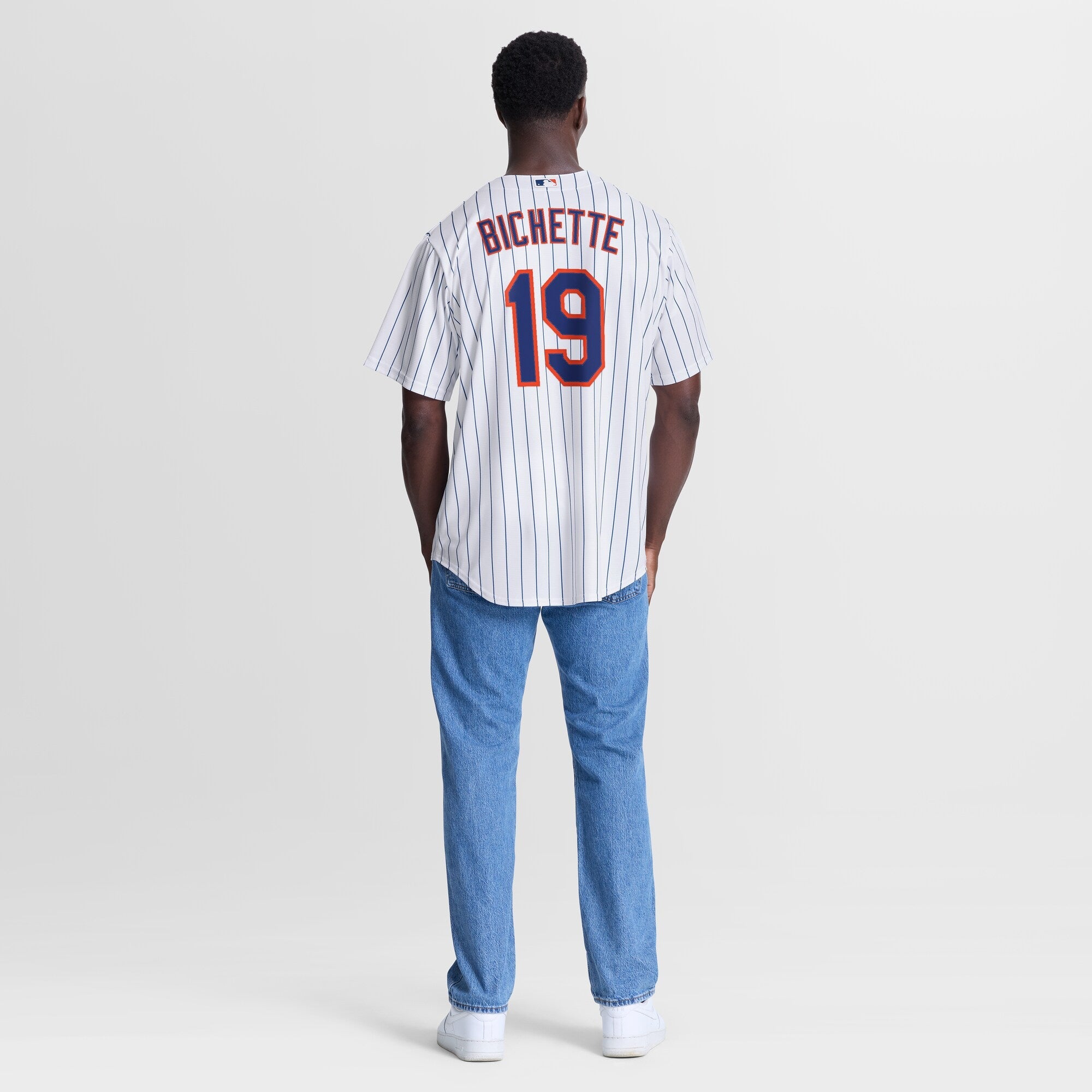 New York Mets Bo Bichette Nike White Home Replica Jersey