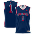 GameDay Greats #1 Navy Pennsylvania Quakers Lightweight Basketball Jersey