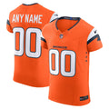 Denver Broncos Nike Orange Team Vapor F.U.S.E. Elite Custom Jersey