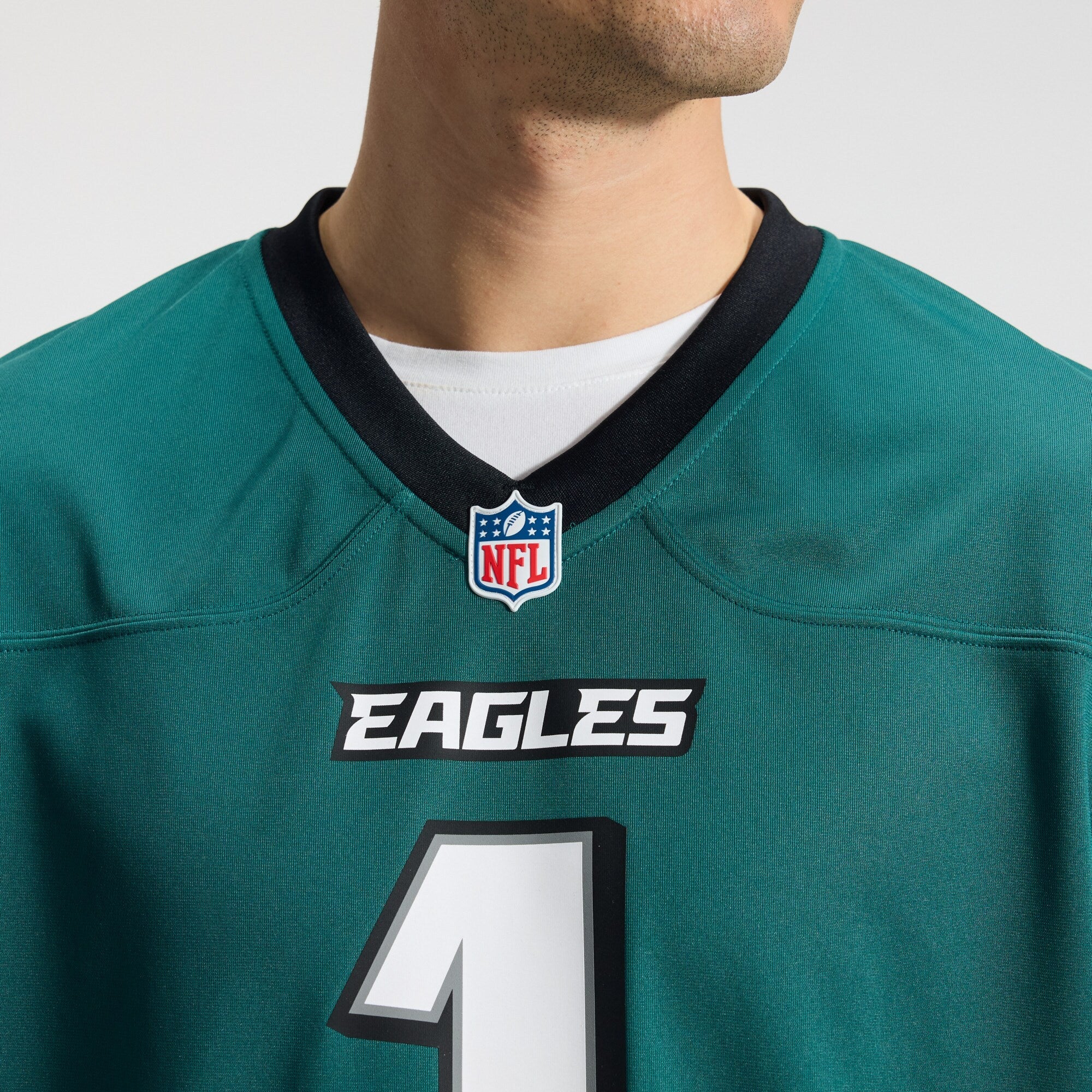 Philadelphia Eagles Jalen Hurts Nike Midnight Green Team Game Jersey