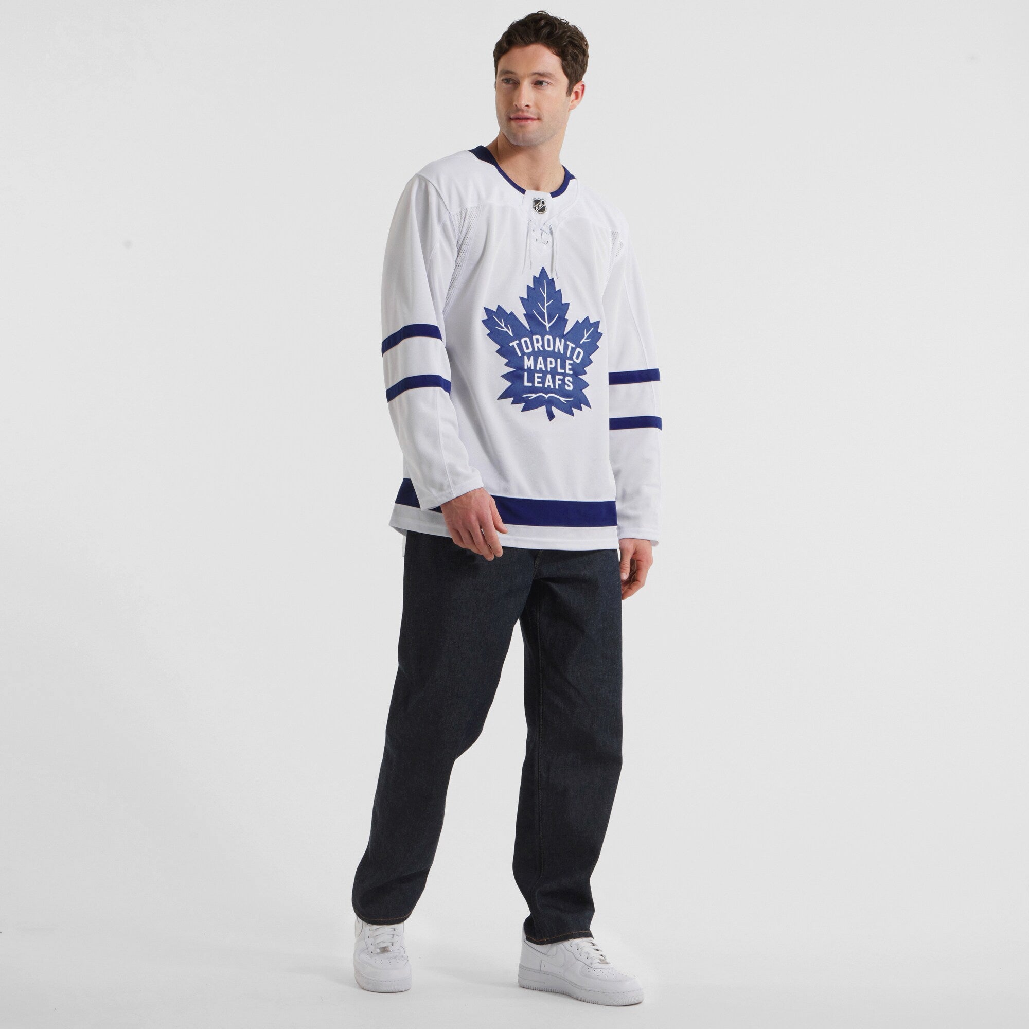 Toronto Maple Leafs Fanatics White Away Premium Jersey