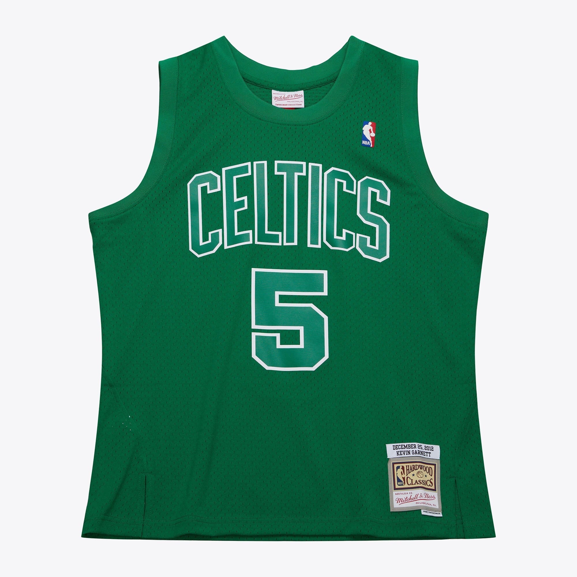 Boston Celtics Mitchell & Ness Kevin Garnett 2012 Day Authentic Jersey - Kelly Green