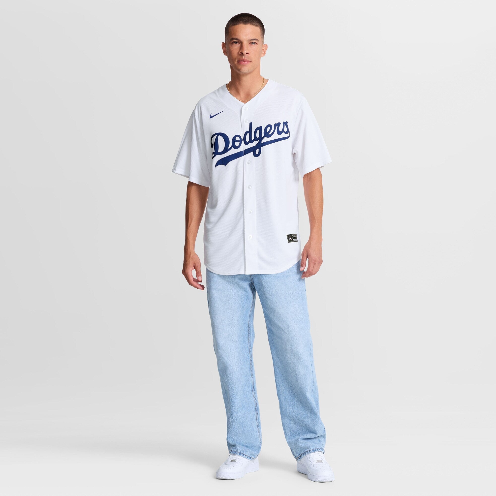 Los Angeles Dodgers Tyler Glasnow Nike White Home Replica Jersey