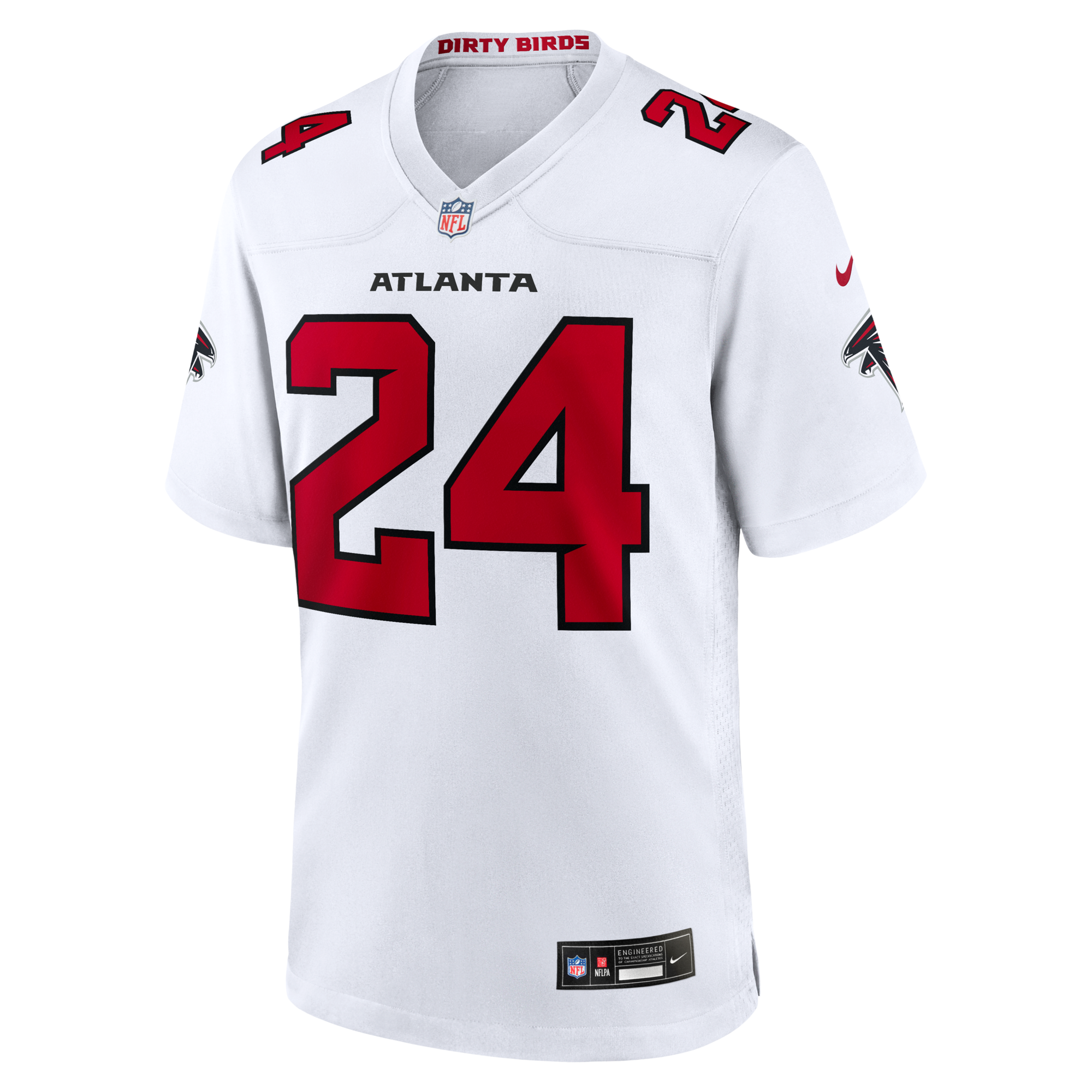 Atlanta Falcons A.J. Terrell Nike White Game Jersey