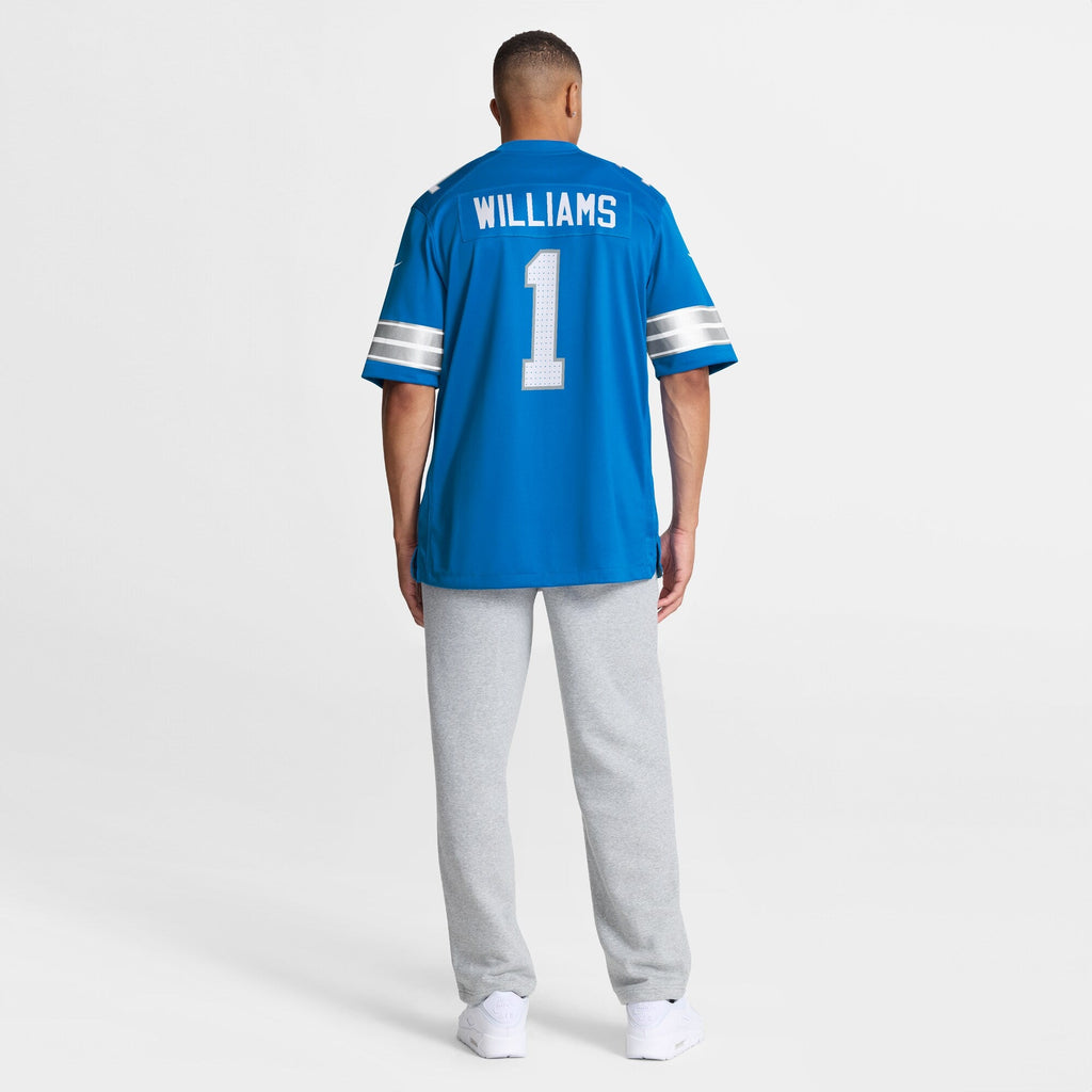 Detroit Lions Jameson Williams Nike Blue Game Player Jersey
