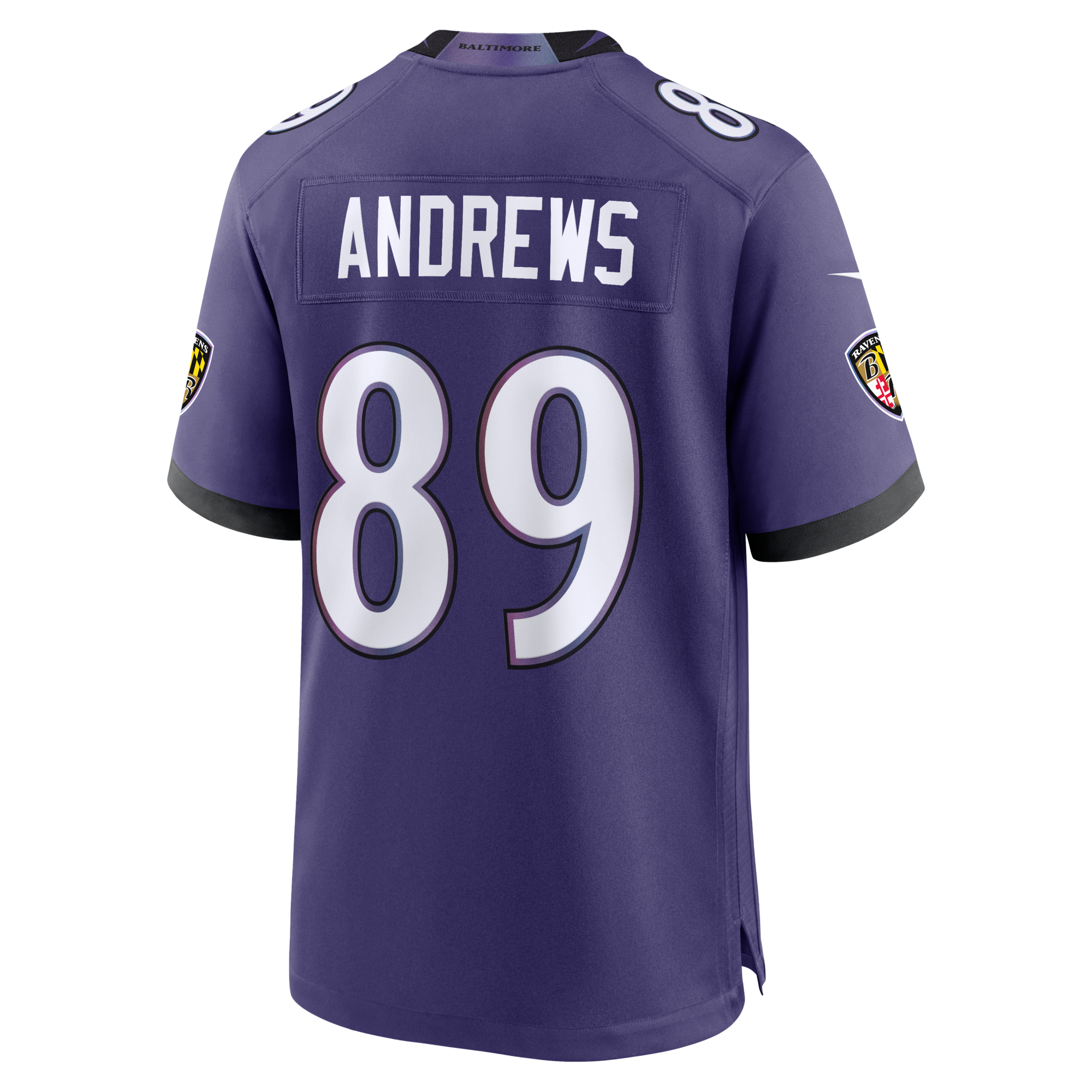 Baltimore Ravens Mark Andrews Nike Purple Team Game Jersey