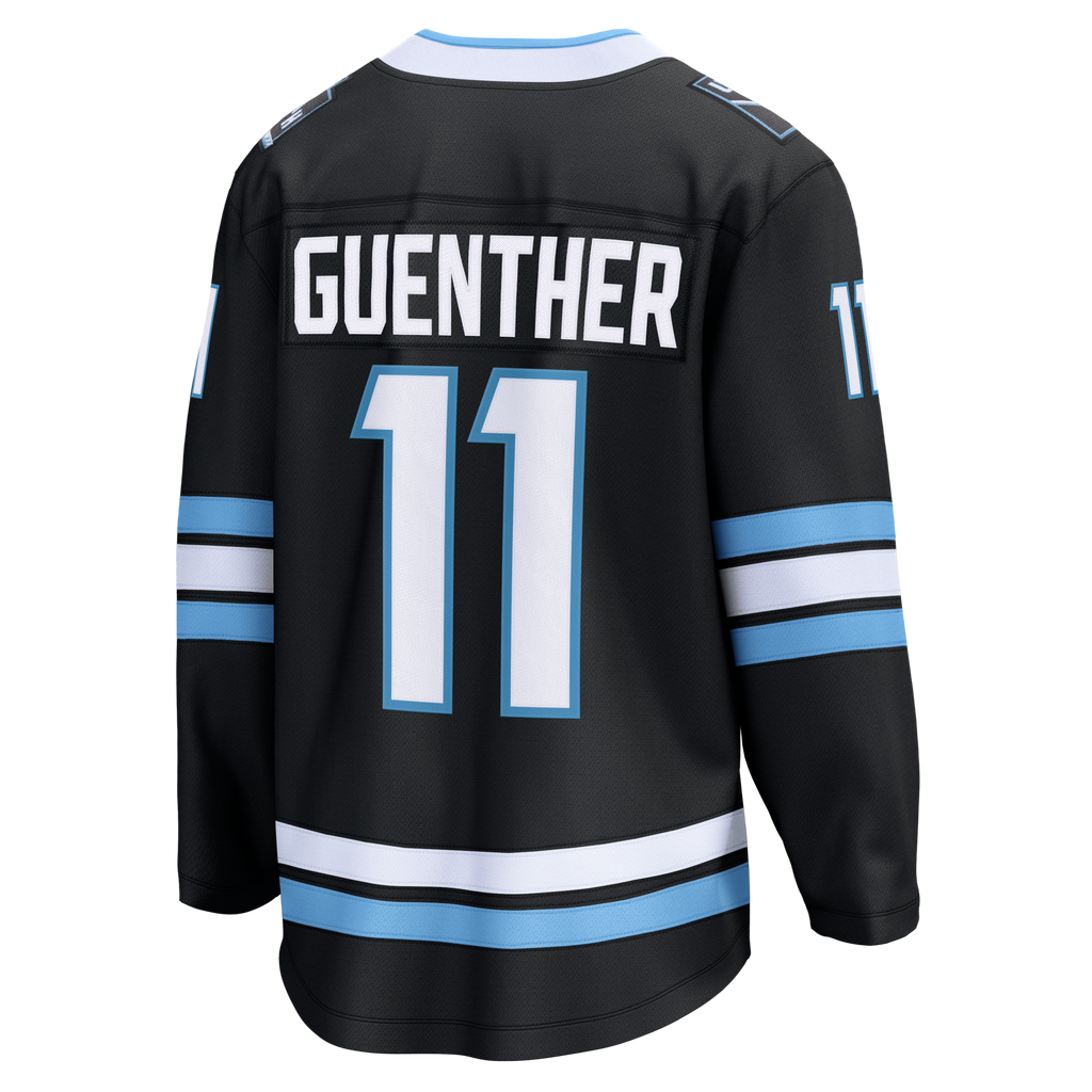 Utah Mammoth Dylan Guenther Fanatics Black Home Breakaway Player Jersey