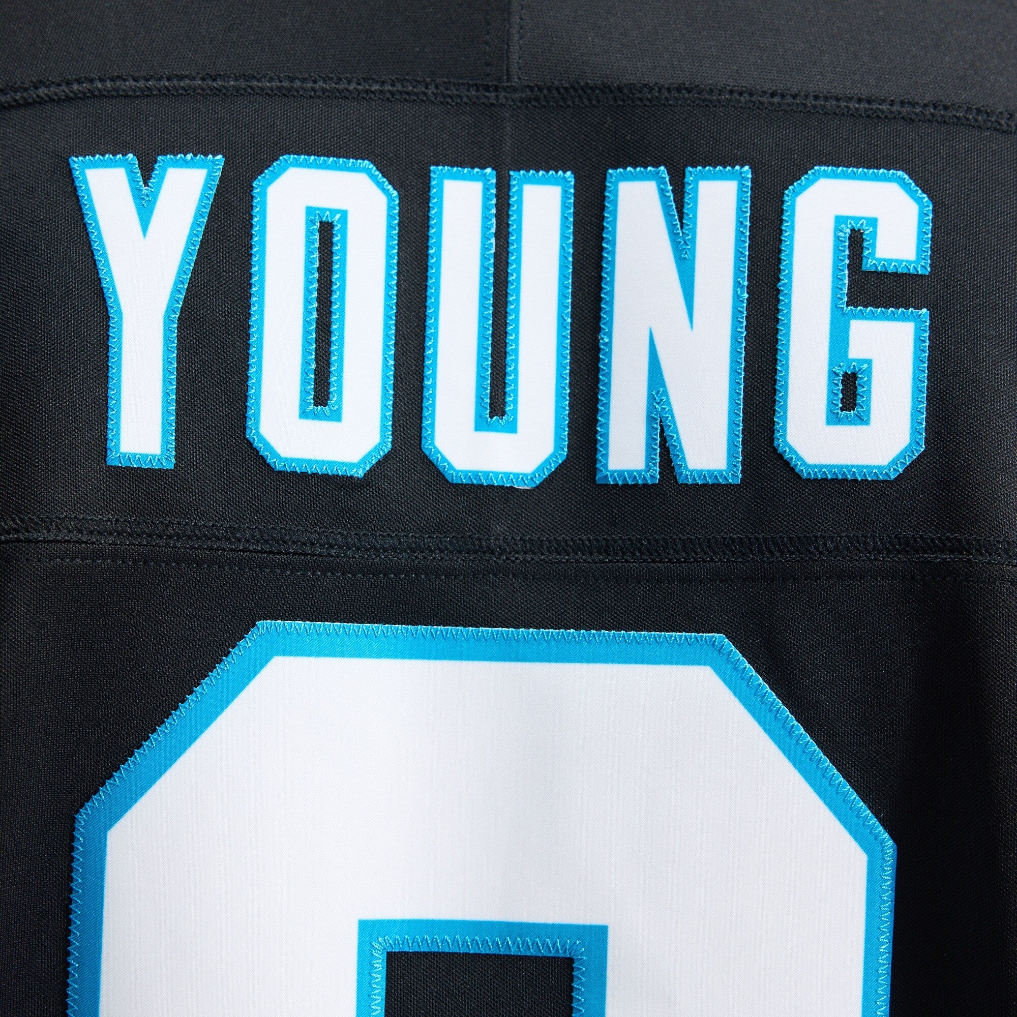 Carolina Panthers Bryce Young Nike Black Team Vapor F.U.S.E. Stitched Limited Jersey
