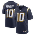 Los Angeles Chargers Justin Herbert Nike Navy Alternate Super Chargers Game Player Jersey