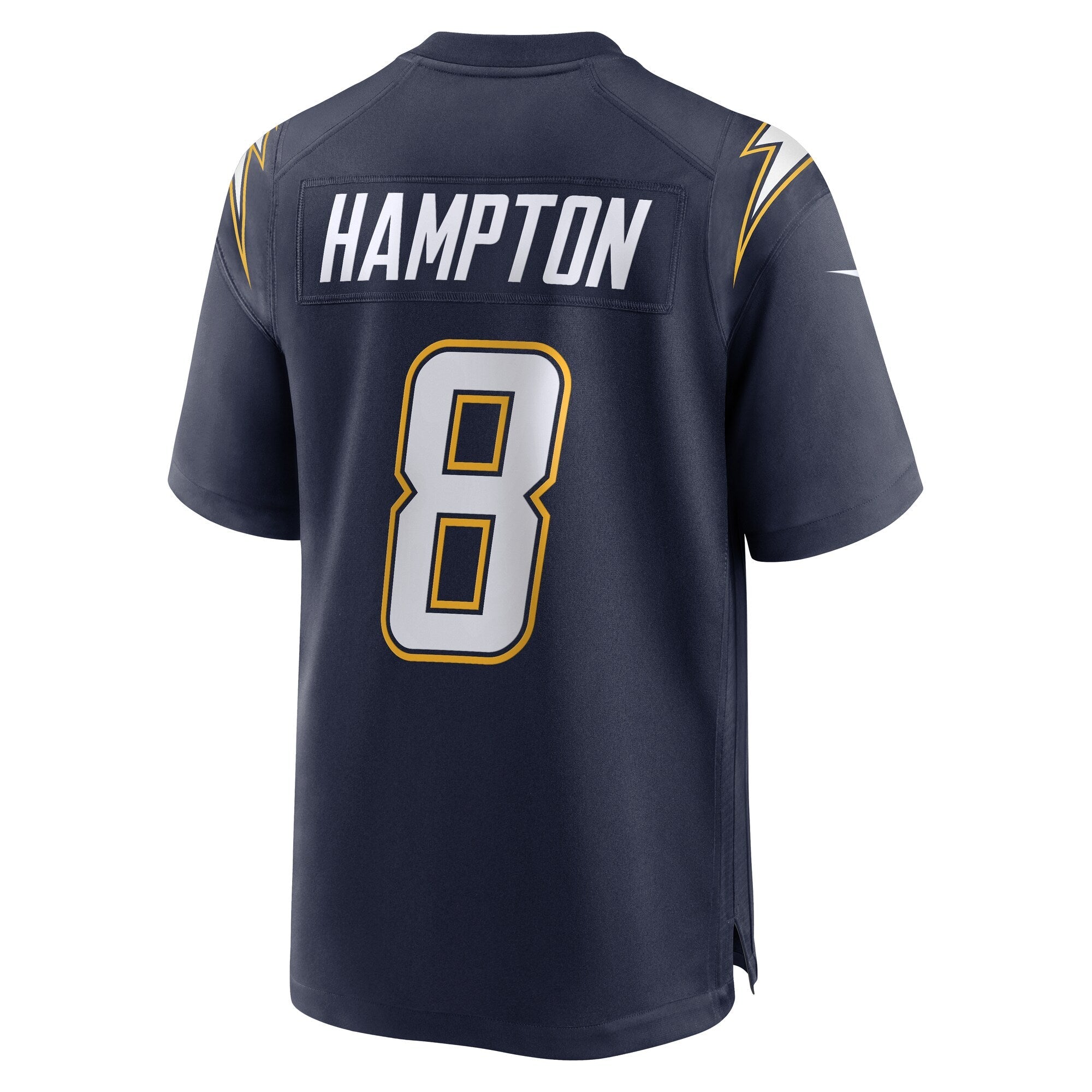 Los Angeles Chargers Omarion Hampton Nike Navy Alternate Super Chargers Game Player Jersey