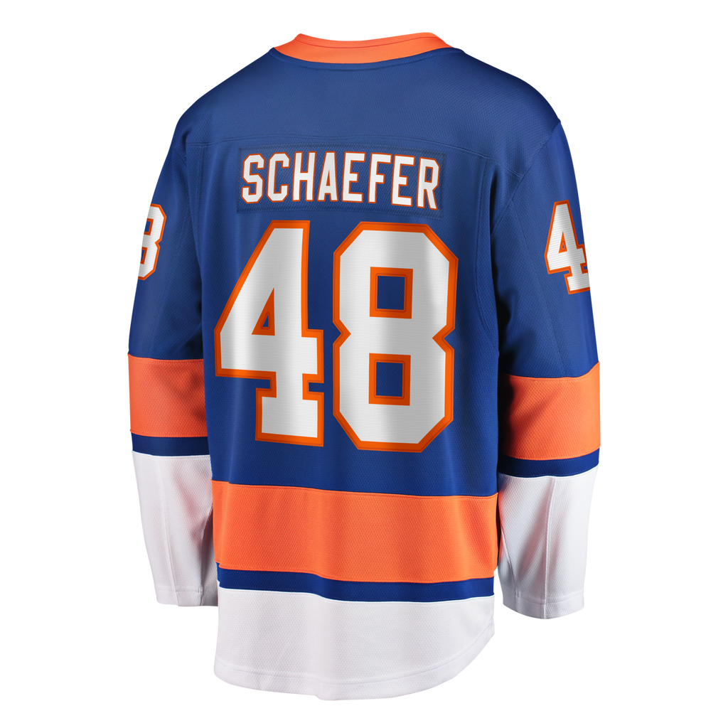 New York Islanders Matthew Schaefer Fanatics Royal Home Breakaway Player Jerseys