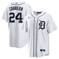 Detroit Tigers Miguel Cabrera Nike White Home Retired Player Replica Jersey