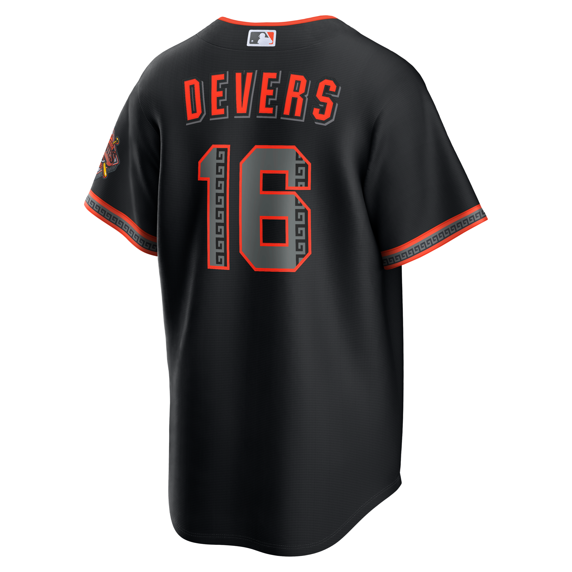 San Francisco Giants Rafael Devers Nike Black Alternate Stadium Jersey
