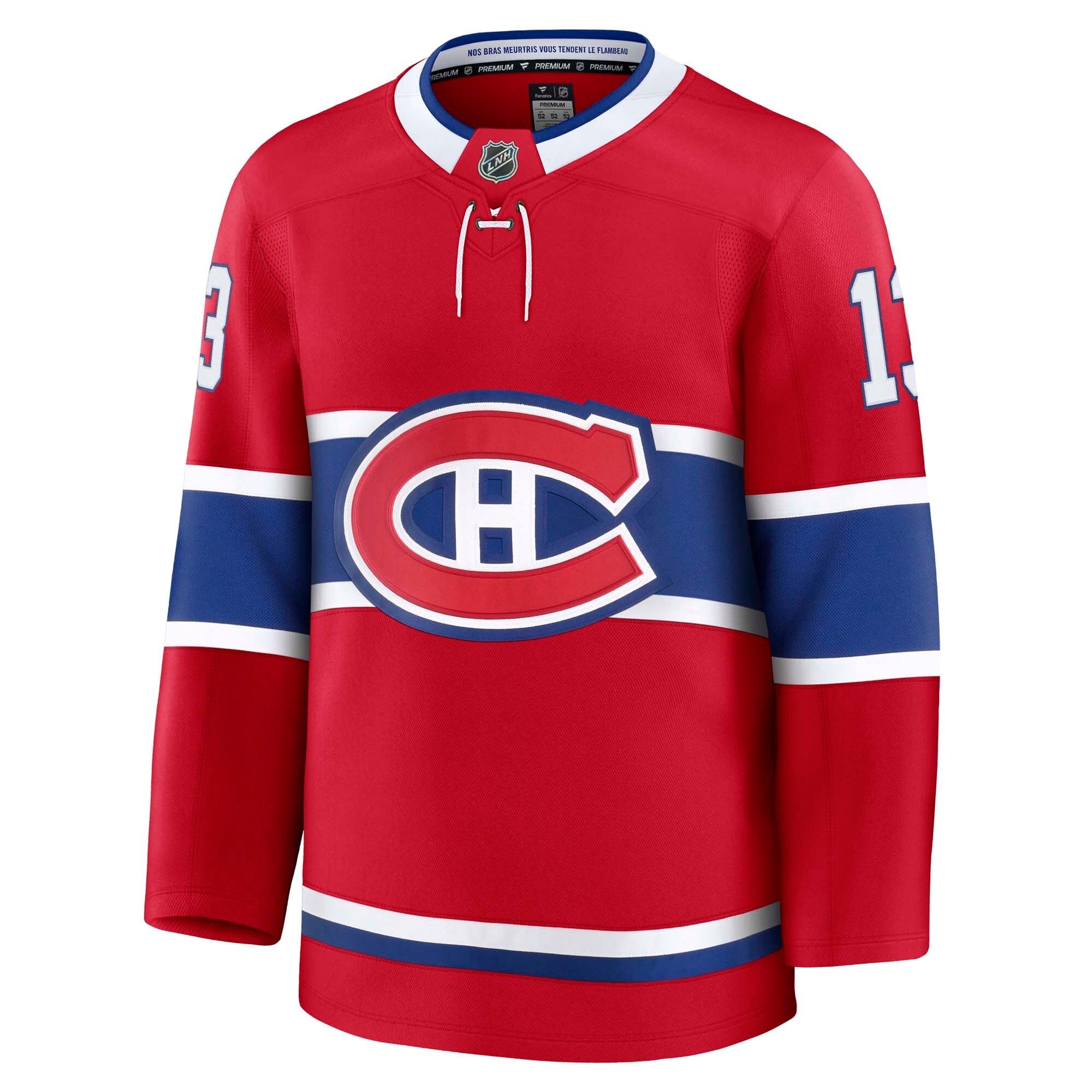Montreal Canadiens Cole Caufield Fanatics Red Home Premium Jersey