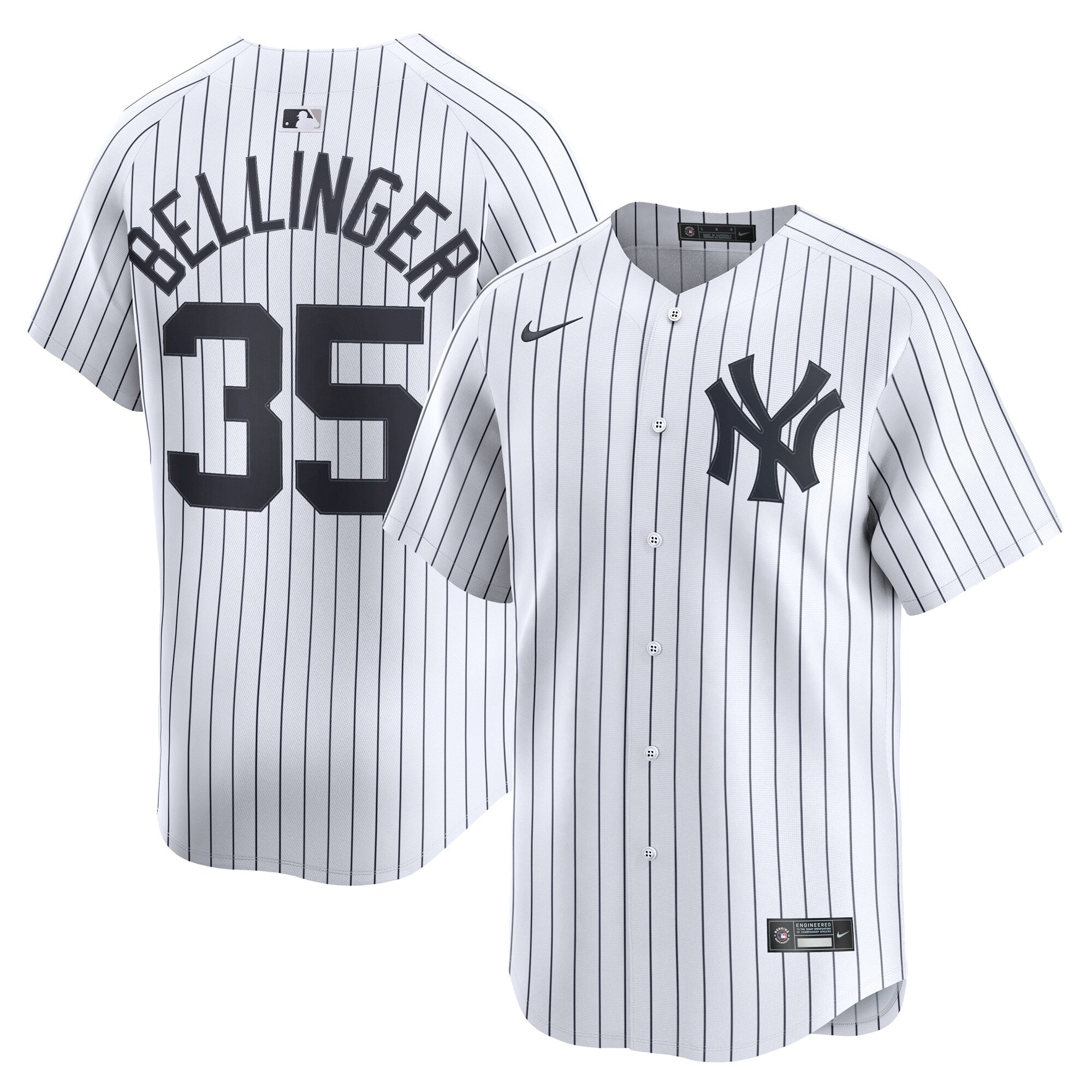 New York Yankees Cody Bellinger Nike White Home Limited Player Jersey