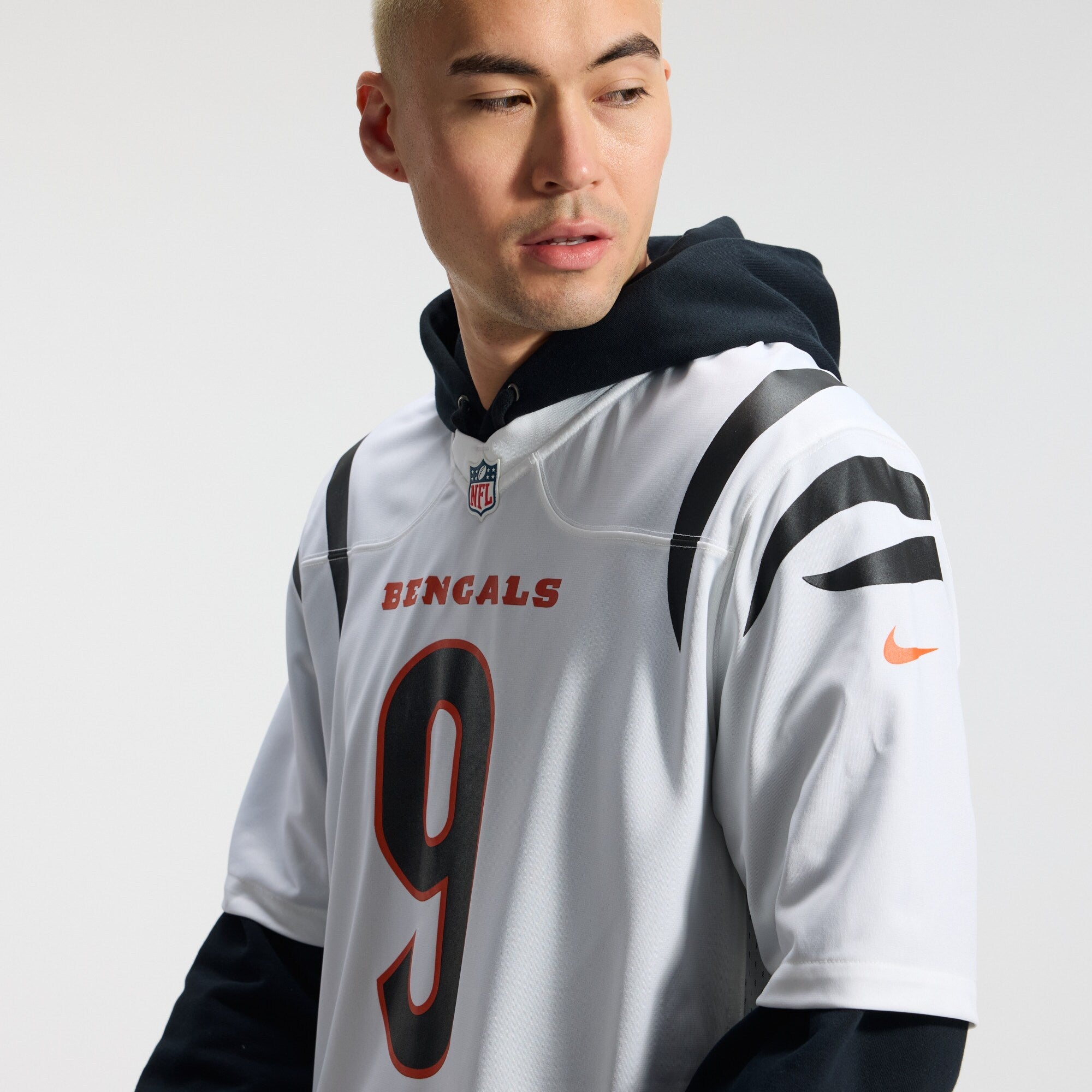 Cincinnati Bengals Joe Burrow Nike White Game Jersey