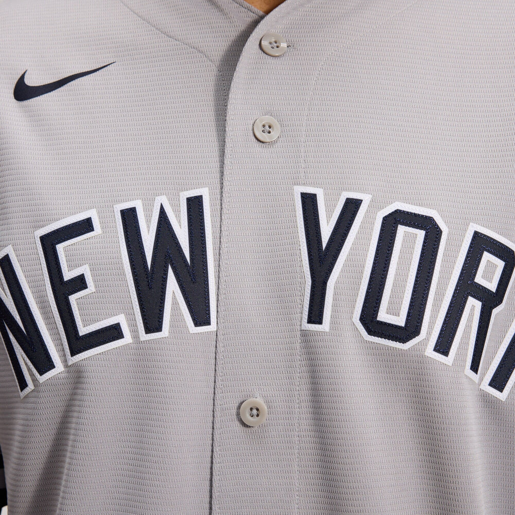 New York Yankees Anthony Volpe Nike Gray Road Replica Jersey