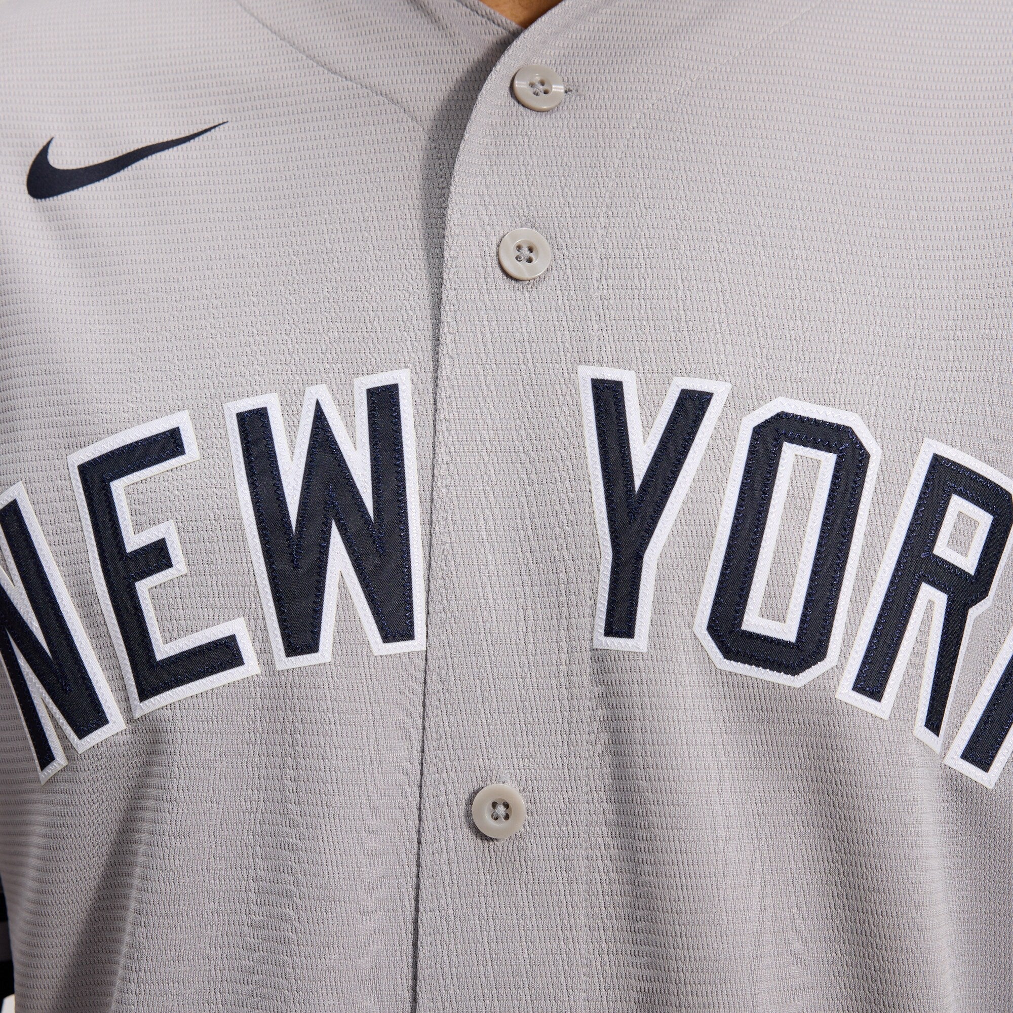 New York Yankees Anthony Volpe Nike Gray Road Replica Jersey