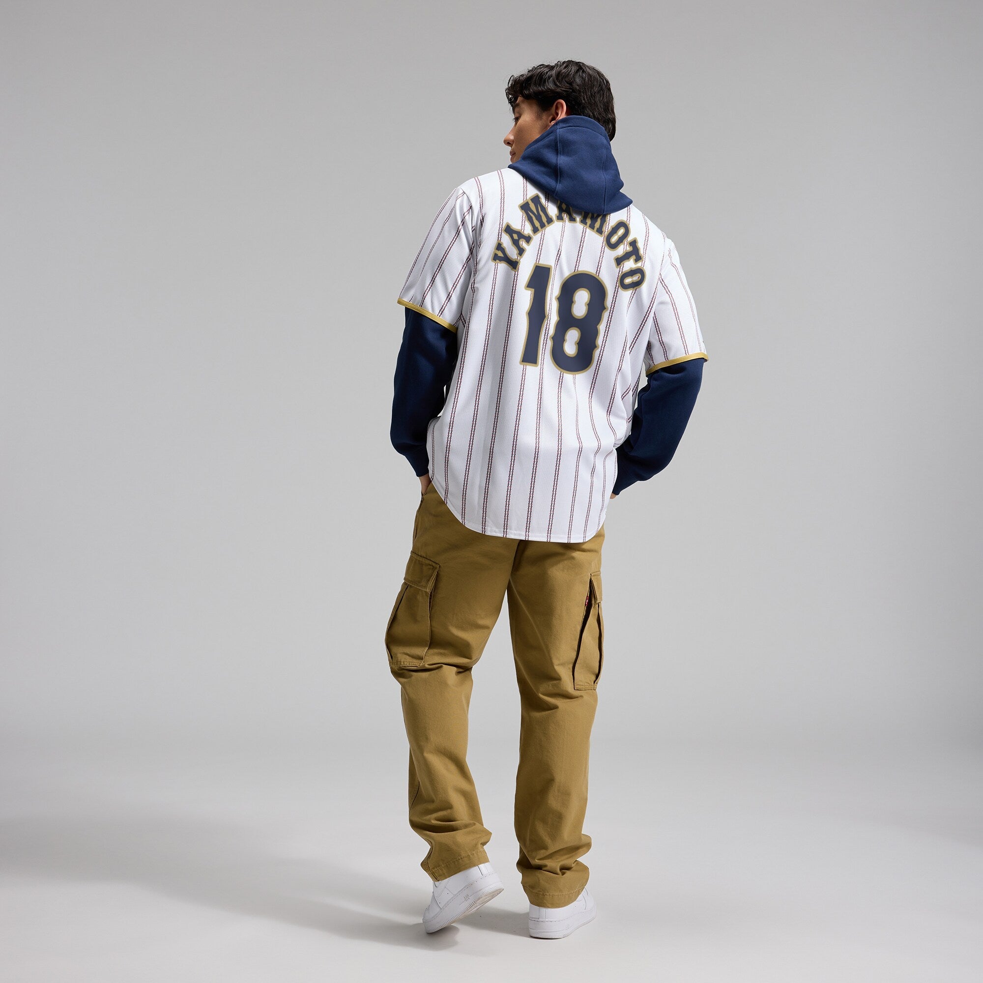 Japan Baseball Yoshinobu Yamamoto Nike White 2026 World Baseball Classic Home Stadium Jersey