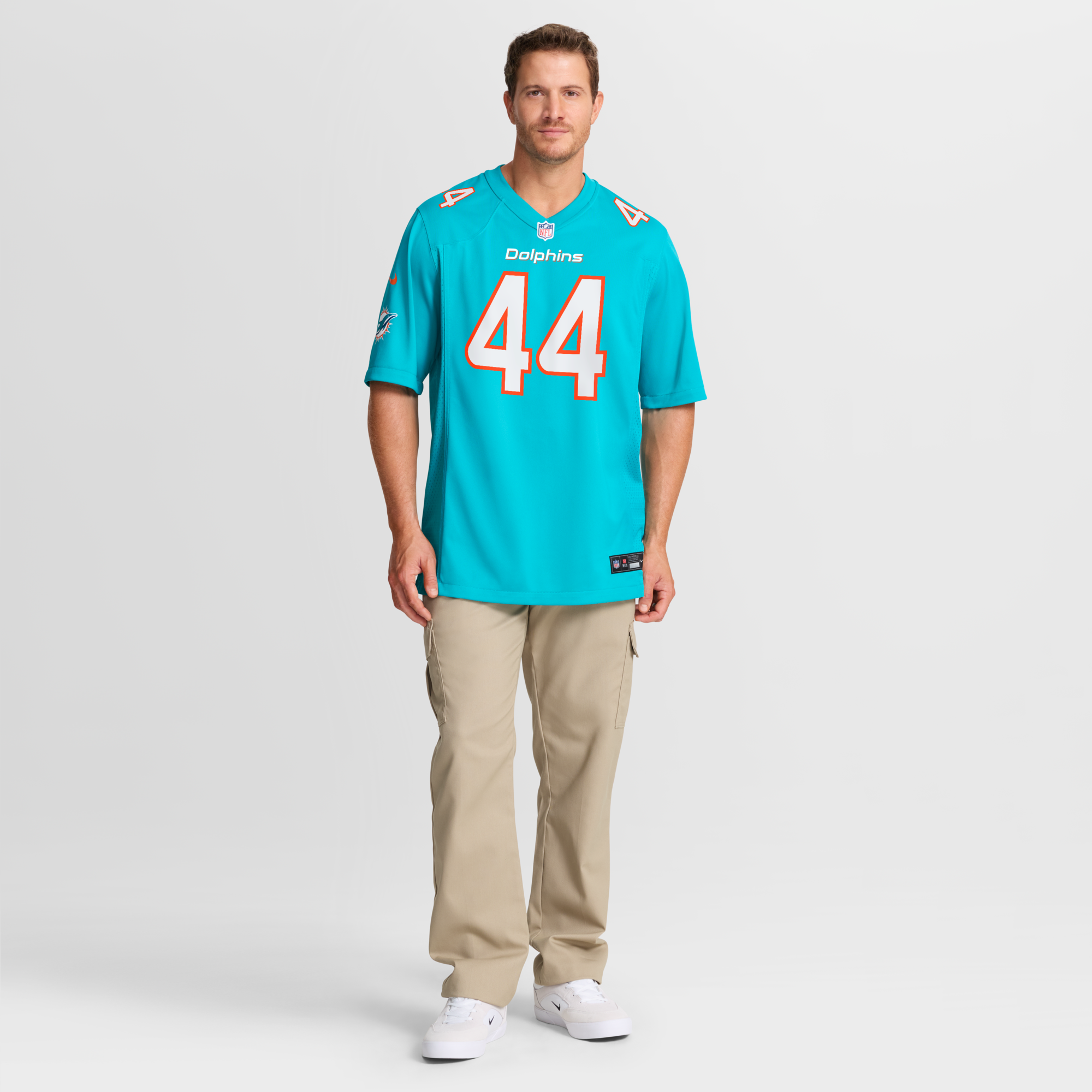 Miami Dolphins Chop Robinson Nike Aqua Player Game Jersey