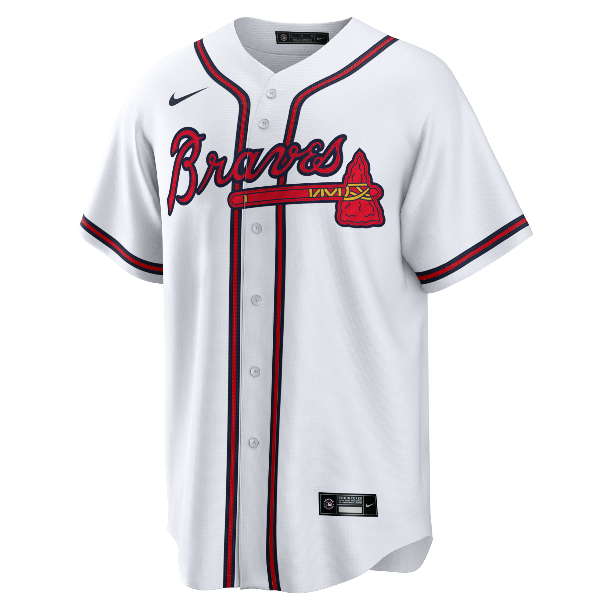 Atlanta Braves Greg Maddux Nike White Home Retired Player Replica Jersey