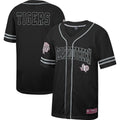 Colosseum Black Texas Southern Tigers Free Spirited Mesh Button-Up Baseball Jersey