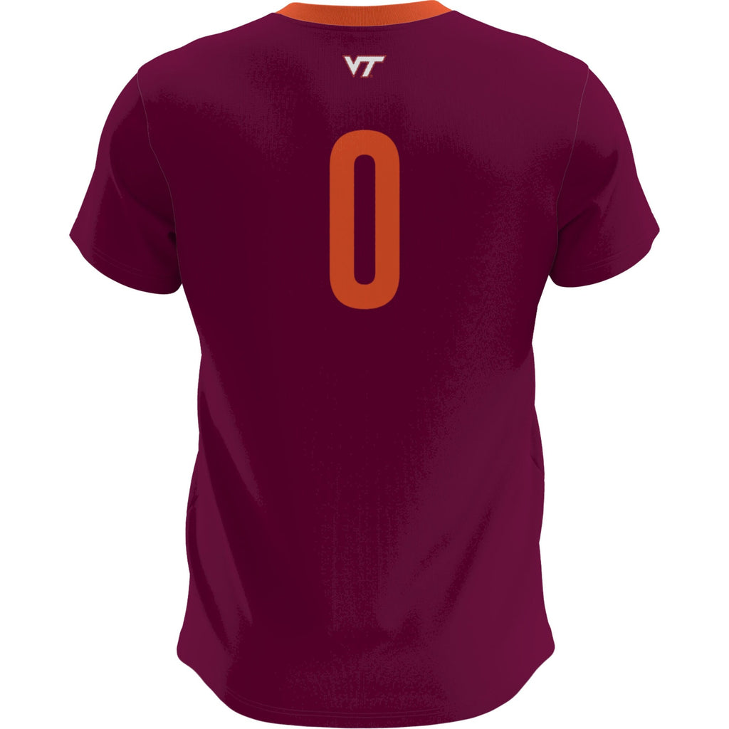GameDay Greats Maroon Virginia Tech Hokies Lightweight Soccer Fashion Jersey