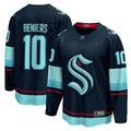 Seattle Kraken Matty Beniers Fanatics Deep Sea Blue Premier Breakaway Player Jersey