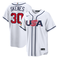USA Baseball Paul Skenes Nike White 2026 World Baseball Classic Home Stadium Jersey