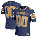 GameDay Greats Navy Montana State Bobcats Lightweight Football Fashion Jersey